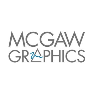 mcgawgraphics brand logo for mcgawgraphics.com