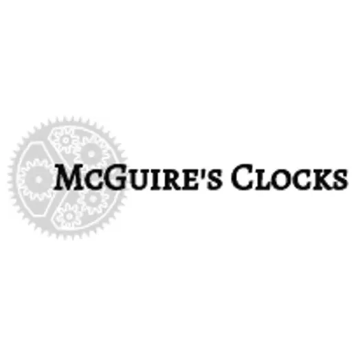 mcguiresclocks brand logo for mcguiresclocks.com