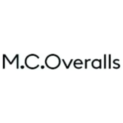mcoveralls brand logo for mcoveralls.com