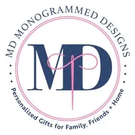 mdmonogrammeddesigns brand logo for mdmonogrammeddesigns.com