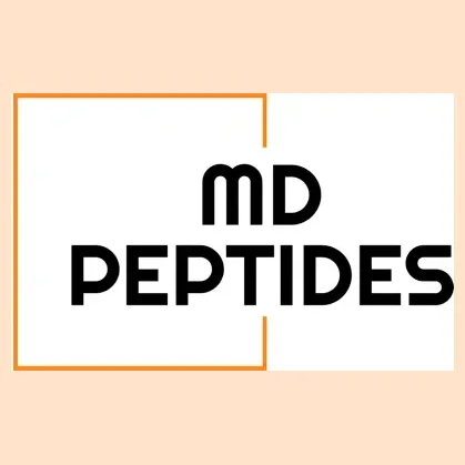 mdpeptides brand logo for mdpeptides.com