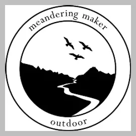 meanderingmakeroutdoors brand logo for meanderingmakeroutdoors.com