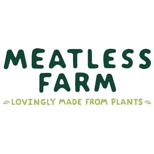 meatlessfarm.com/us/ brand logo for meatlessfarm.com