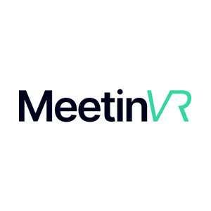 meetinvr brand logo for meetinvr.com