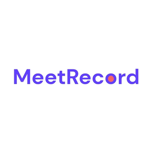 meetrecord brand logo for meetrecord.com