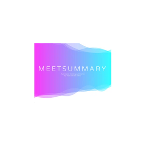 meetsummary brand logo for meetsummary.com