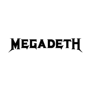 megadeth brand logo for megadeth.com