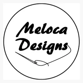 melocadesigns brand logo for melocadesigns.com
