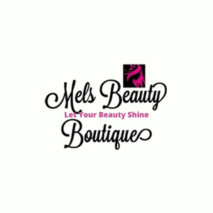 Myshopify brand logo for melsbeautyboutique.myshopify.com