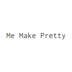 memakepretty brand logo for memakepretty.shop