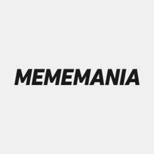 mememania brand logo for mememania.shop
