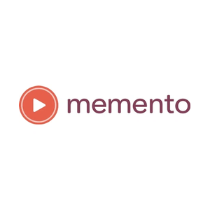 memento brand logo for memento.com
