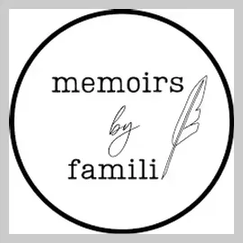 Memoirs by Famili brand logo for andreawillsbunce.com