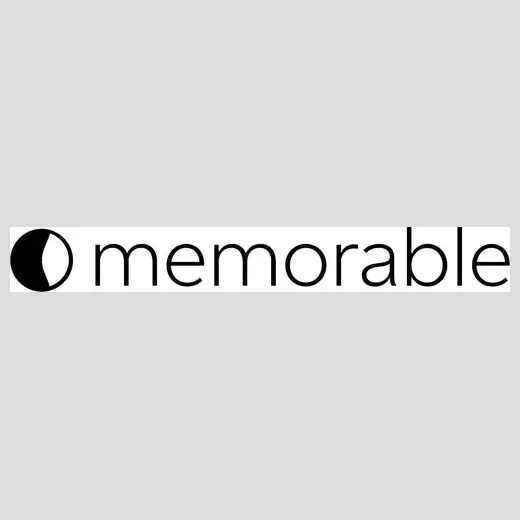 memorable brand logo for memorable.io
