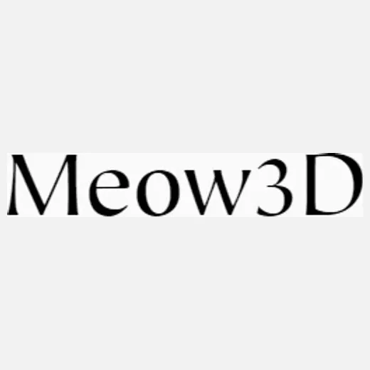 meow3d brand logo for meow3d.com