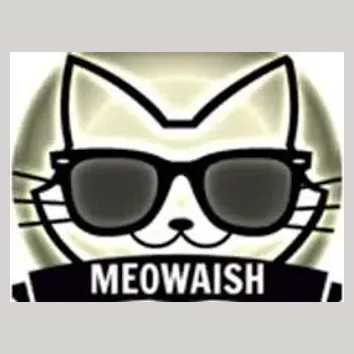 meowaish brand logo for meowaish.com