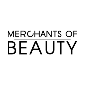 merchantsofbeauty brand logo for merchantsofbeauty.com