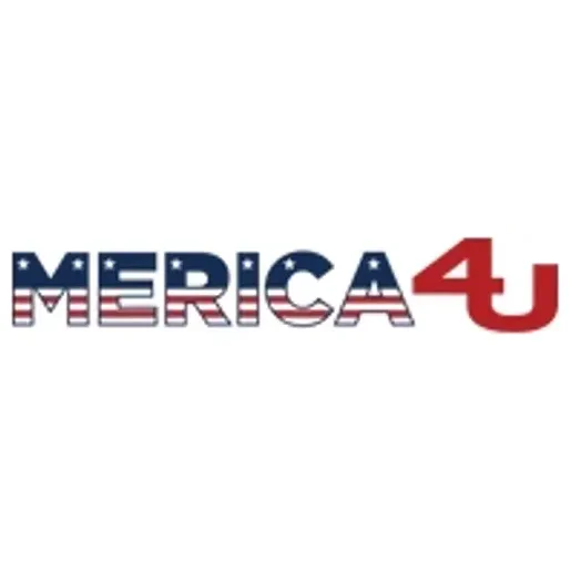 merica4u brand logo for merica4u.com