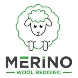 merinowoolbedding brand logo for merinowoolbedding.com