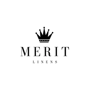 meritlinens brand logo for meritlinens.com