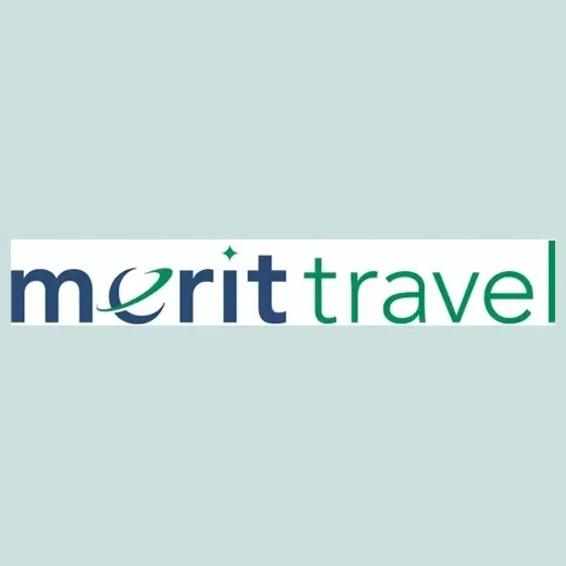 merittravel brand logo for merittravel.com