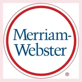 merriam-webster brand logo for merriam-webster.com