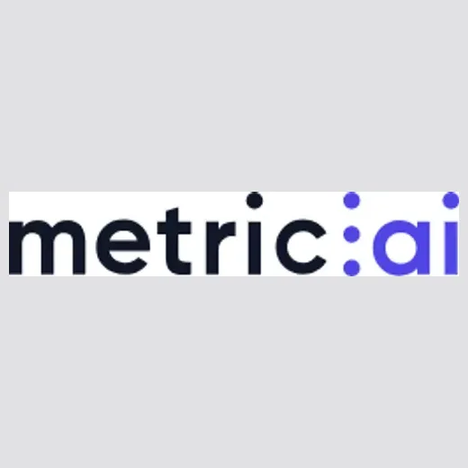 metric brand logo for metric.ai