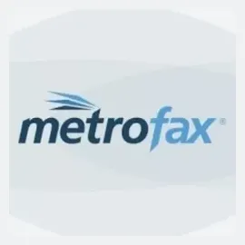 metrofax brand logo for metrofax.com