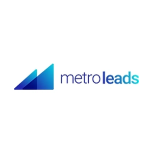 metroleads brand logo for metroleads.com