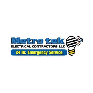 metrotekelectricalcontractorsllc brand logo for metrotekelectricalcontractorsllc.com