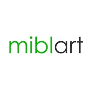 miblart brand logo for miblart.com