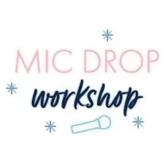 micdropworkshop brand logo for micdropworkshop.com