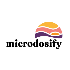 microdosify brand logo for microdosify.com