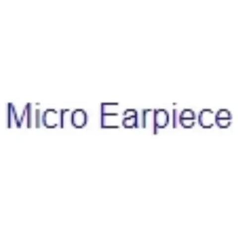 microearpiece brand logo for microearpiece.com
