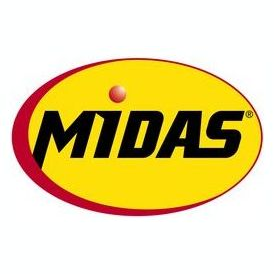 Midas brand logo for midas.com