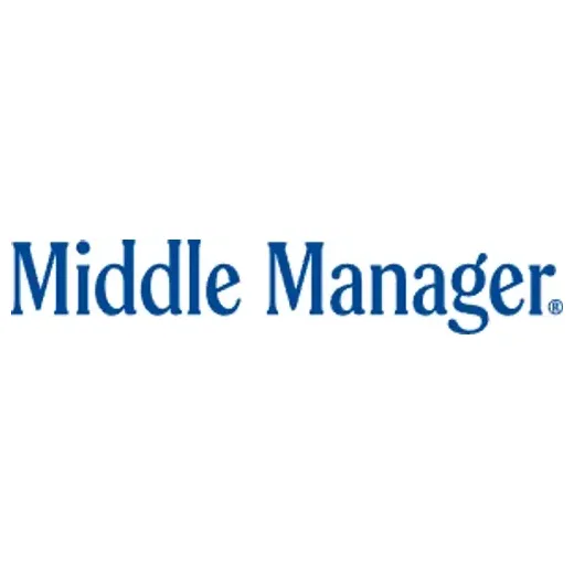 middlemanager brand logo for middlemanager.store