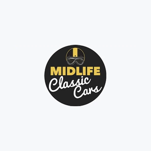 midlifeclassiccars brand logo for midlifeclassiccars.com