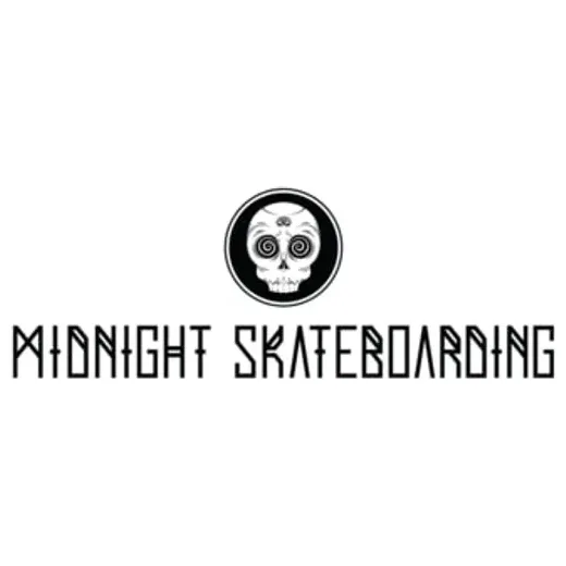 midnightskateboarding brand logo for midnightskateboarding.com