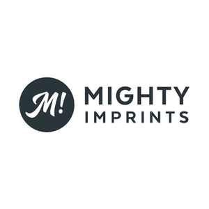 mightyimprints brand logo for mightyimprints.com