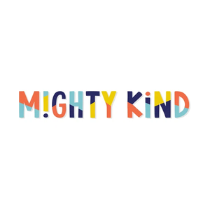 mightykindkids brand logo for mightykindkids.com