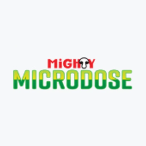 mightymicrodose brand logo for mightymicrodose.com
