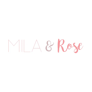 milaandrose brand logo for milaandrose.com