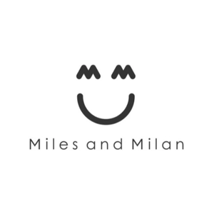 milesandmilan brand logo for milesandmilan.com