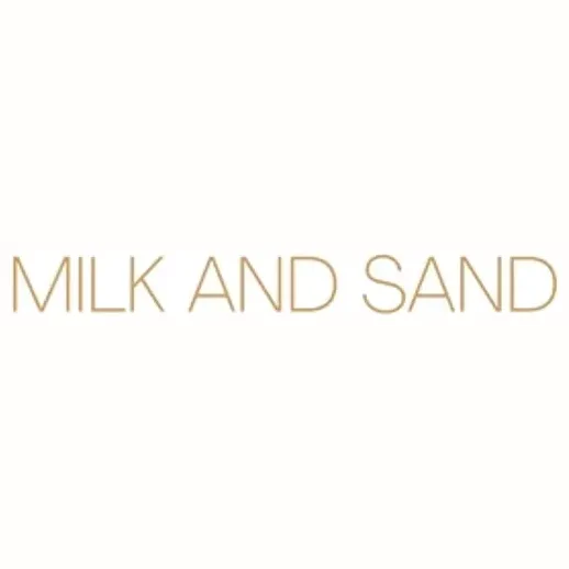 milkandsand brand logo for milkandsand.com