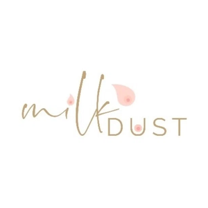 milkdust brand logo for milkdust.com