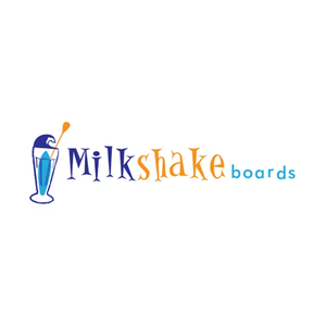 milkshakeboards brand logo for milkshakeboards.com