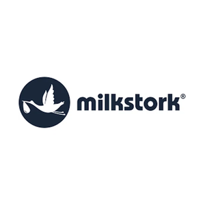 milkstork brand logo for milkstork.com