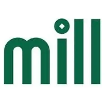 mill brand logo for mill.com