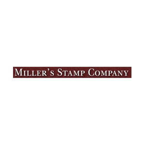 millerstamps brand logo for millerstamps.com