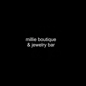milliejean brand logo for milliejean.com